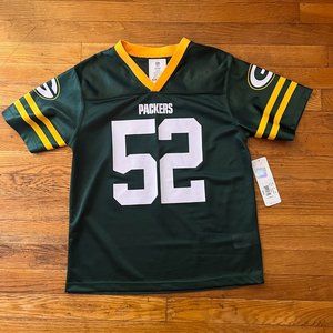 NFL Green Bay Packers #52 Clay Matthews Jersey Youth Boys